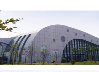 海城会议中心外景网架工程